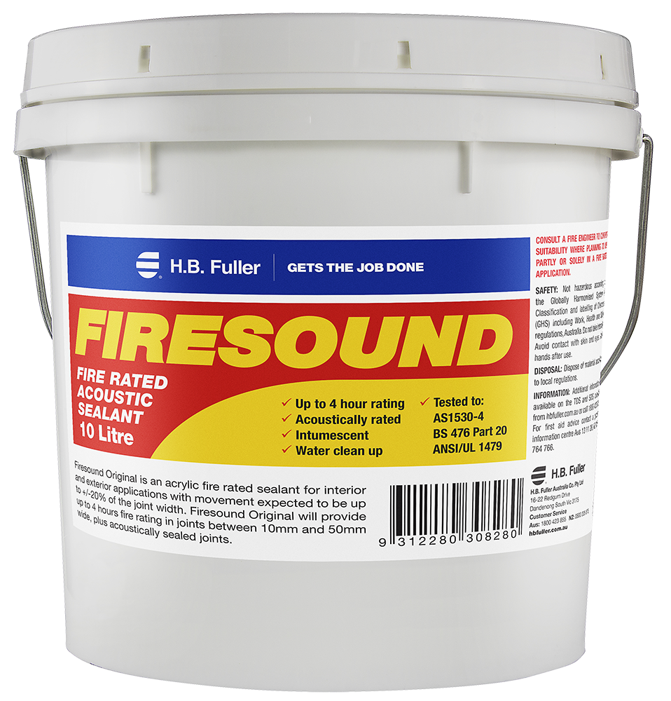 FireSound Fire Rated Acoustic Sealant | H.B. Fuller Australia